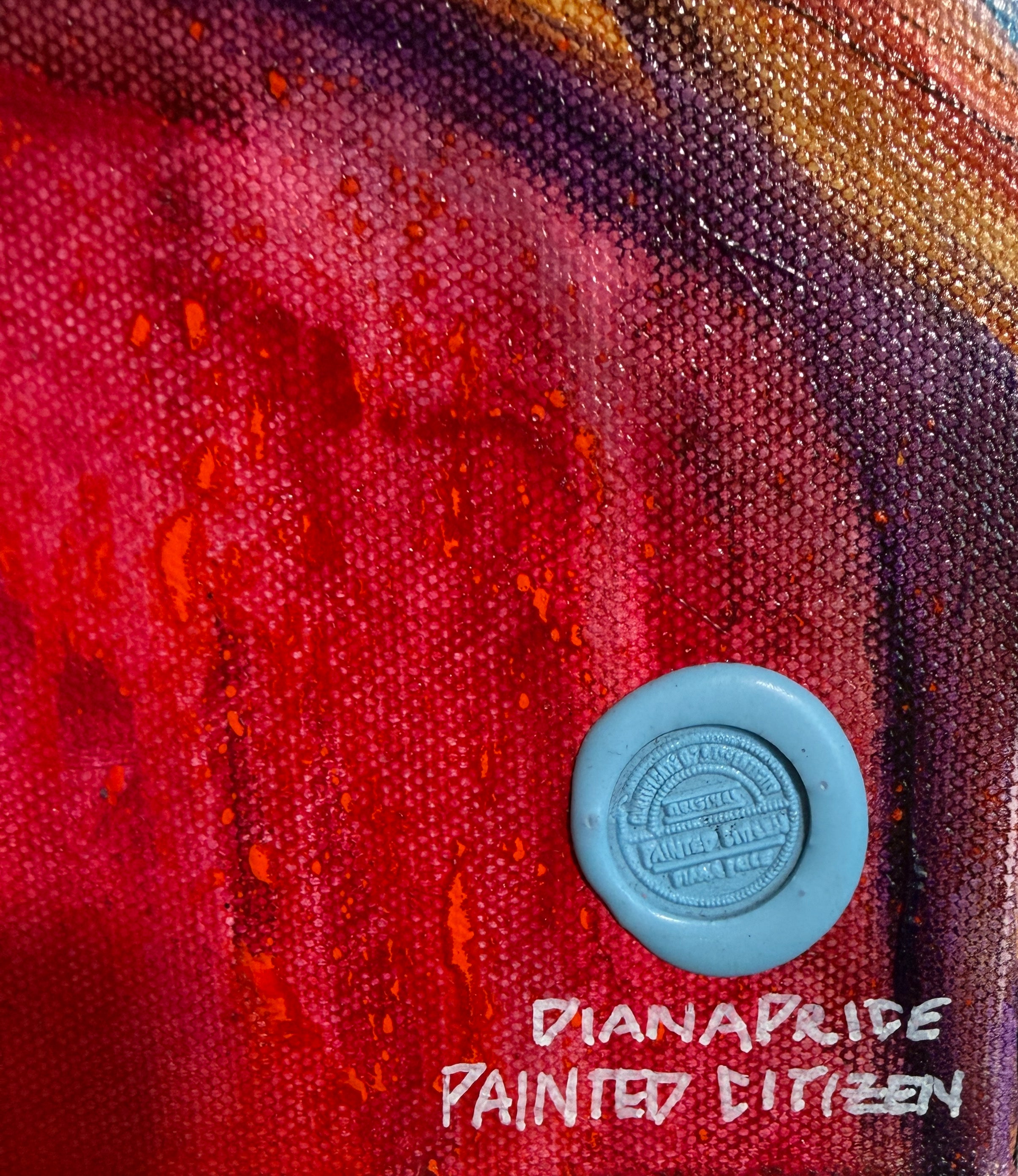 "Lenses of Opportunity" 24x36 inches, Mixed Media Acrylic and Oil Painting